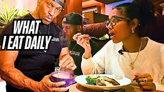 WHAT I EAT in a day to stay MUSCULAR and shredded | Full day of EATING 