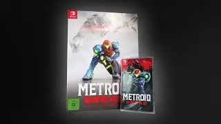 Metroid Dread Collector's Edition Unboxing + Switch OLED Gameplay