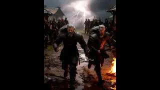 Two Viking Brothers vs Giant Warrior, Epic Village Rescue