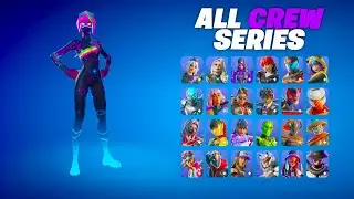 Every Fortnite Crew Pack Skin EVER Released! (2020&ndash;2025)