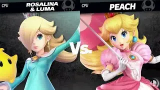 Super Smash Bros. Ultimate - What if Rosalina and Peach swapped themes