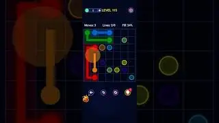 Max Level Pro Light Connect Puzzle Gameplay  (iOS - Android) Shorts # 311