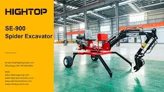 SE-900 Spider Excavator,all terrain walking mini excavator