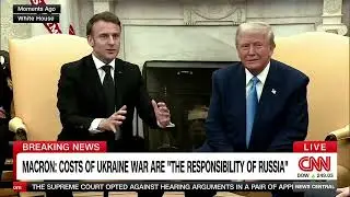 Trump vs Macron: scontro sull&rsquo;aiuto all&rsquo;Ucraina!