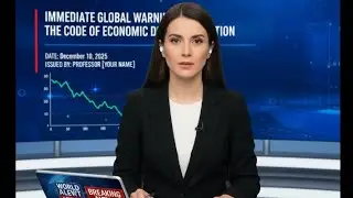 WORLD ALERT NEWS SCIENCE​TITLE: IMMEDIATE GLOBAL WARNING: THE CODE OF .