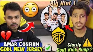 Amar Confirm GodL New Jersey In BGIS😳🔥Clarify GodL Kick Simp❓Owais Big Hint🚨GodL BGIS Plan✅
