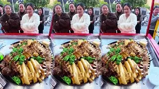 沉浸式卖大锅卤菜！第一视角带你体验摆摊的快乐#大锅卤菜 #沉浸式 #美食 #美食推荐 #摆摊Vlog