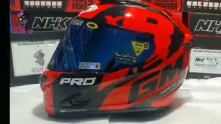 👉BELINYA DISINI🔗 HELM GM RACE PRO ZR650 RED BLACK FULL FACE ORIGINAL SNI ( PAKET GANTENG GM