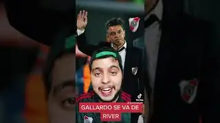 GALLARDO se va de RIVER PLATE