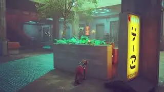 Obtaining the battery, and avoiding Sentinels- Stray gameplay 