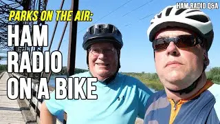 Can we activate this park 10 times? Ham Radio Bicycle Mobile #HamradioQA