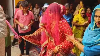 🎊💥#फुलवीडियो🎊❣️#ससुराल में#नईबहू को पहली बार ससुराल में ऐसे ढोला गीत गाकर लिया जाताहै#नईबहू #ससुराल