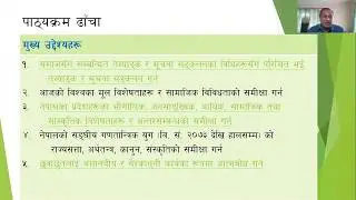 Curriculum of Class 11 Social Studies