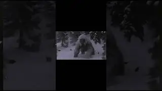 Yeti in attack stance #giant #beast #nightmare #scary #nightmare #ai #yeti