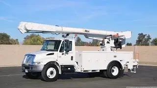 2007 International Altec AM855-MH Overcenter Bucket Truck