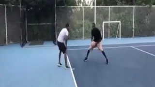Meek Mill SHOWS OFF Basketball Skills To Compete With Drake Hoop Skills!!