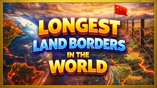 Longest Land Borders in the World 🌍 | Countries Sharing Borders Explained