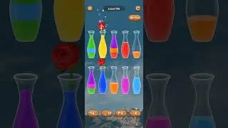 Color Water Sort Woody Puzzle Level 176