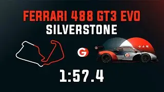 Silverstone 1:57.4 - Ferrari 488 GT3 EVO - GO Setups | ACC 1.9.5