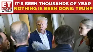 &laquo;Твой отец не обнимет&hellip;&raquo;: Трамп поднимается на борт Air Force One после подписания исторического с...