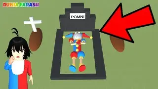 Yuta Dan Mio Temukan Kuburan Pomni Digital Circus Penuh Hadiah || Sakura School