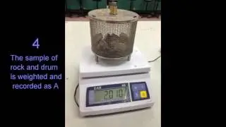 SLAKE DURABILITY TEST