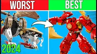 Рейтинг наборов LEGO Ninjago 2024 | (От худшего к лучшему!)