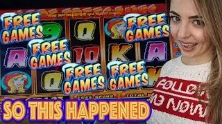 SUPER RARE 5 SYMBOL MASSIVE HANDPAY JACKPOT on $25/BET!