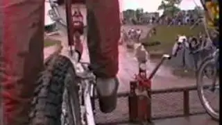 BMX 1985!  Craig Schofield vs Llewelyn