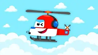 Heli Helicopter | Here I come! | Sing Along | Vehicle Songs | Car Songs | Tidi Songs  ★TidiKids