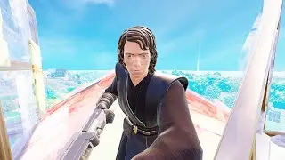 ANAKIN SKYWALKER SKIN | Gameplay Wins (NEW Fortnite Chapter 6 PC)