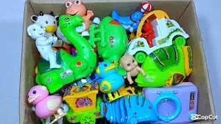 5:10 Minutes Satisfying With Unboxing Electric Toys Daino,camel  yellow green truc,car phone 
