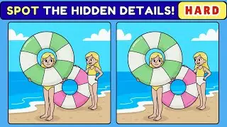 Only 1% Can Spot All the Differences 🧠 | Brain Puzzle Game | Find The Differences