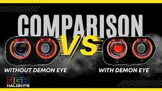 15+ Challenger RGBW DRL: With or Without Demon eye Add-Ons!