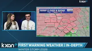 Winter storm heads for Central Texas | Tommy's Travel Forecast