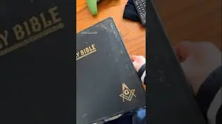 Masonic bible 1951 describes the earth as a flat disk