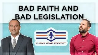 Bad Faith and Bad Legislation - Ali A. Kadir - Kuhn Raslavich, P.A. - Claims Game Podcast 013