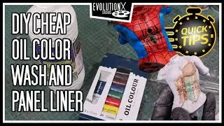 How to make ultra cheap Washes & Panel Liners using Oil Pants