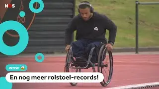 Wereldrecord! Bijna vijf uur lang wheelies met een rolstoel