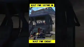 Wait for victor iQ victor funny face Pubg funny short 😋🤣💥🔥 #shorts #pubgmobile