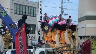新居浜太鼓祭り2018　多喜浜駅前かきくらべ①