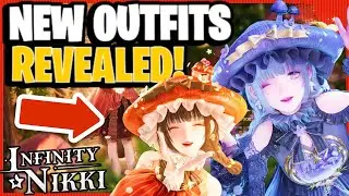[1.11] NEW 4⭐Mushroom Outfit GLOWS & Bird Summoning Outfit | Infinity Nikki