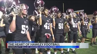 Hawley community rallies around injured football player set to miss State  Championship game