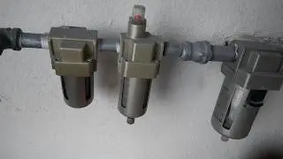 Harbor Freight Tools deccant water trap system reviews