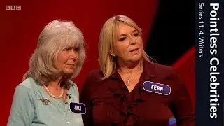 Pointless Celebrities, S11 E4, Writers Edition. Charlie Higson, Sally Gardner, Fern Britton, Jilly..
