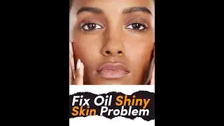 How to Fix Oil Shiny Skin Problem in Photoshop #photoshoptips #photoedit #shorts