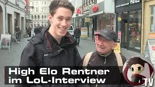 High Elo Rentner im League of Legends Interview