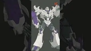 TFP Megatron HandClap Pt1 | 2D Animation Style | Transformers Animation #TFP #TransformersPrime