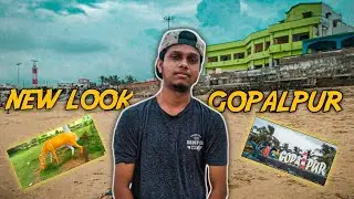 Gopalpur sea beach Ganjam || New look gopalpur || ODISHA || Lipun YT