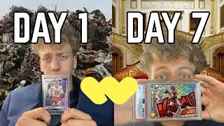 7 days STRAIGHT selling SPORTS CARDS | EP: 1